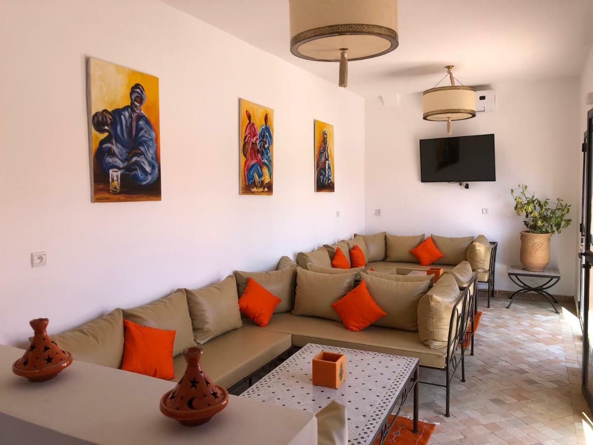 Les Orangers De L'Ourika Hotel Douar Akkara Exterior foto